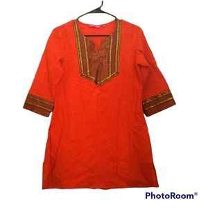HIPPIE TUNIC DRESS (SHINES!)
